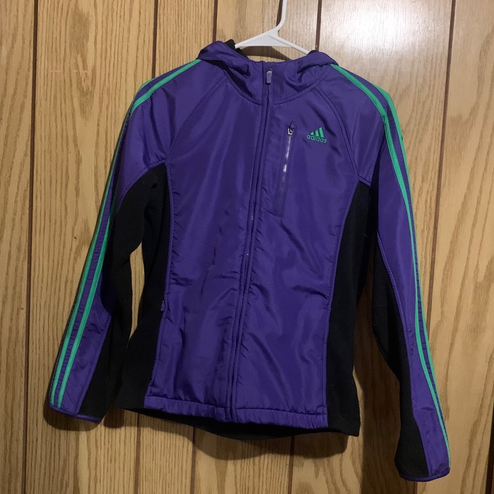 Purple Adidas Jacket